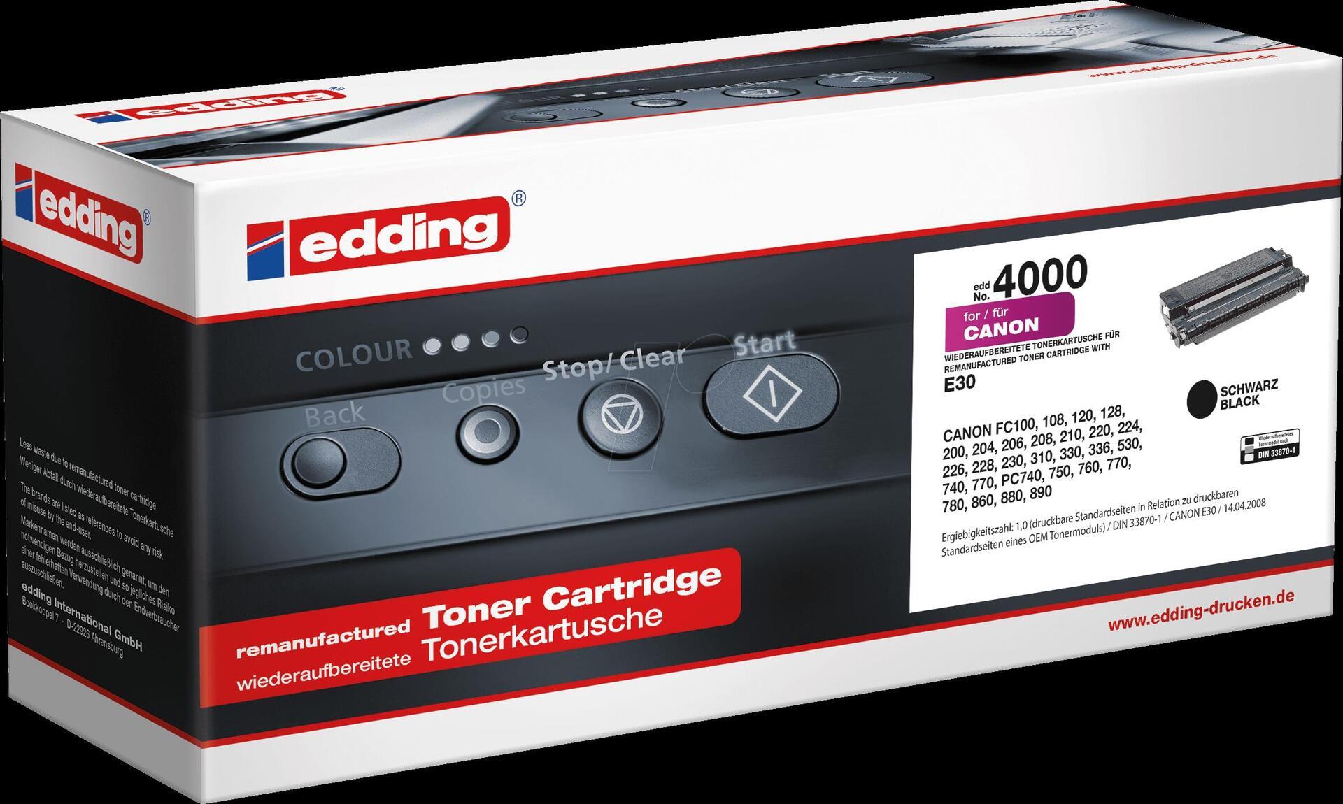 toner edding EDD-4000 nero...