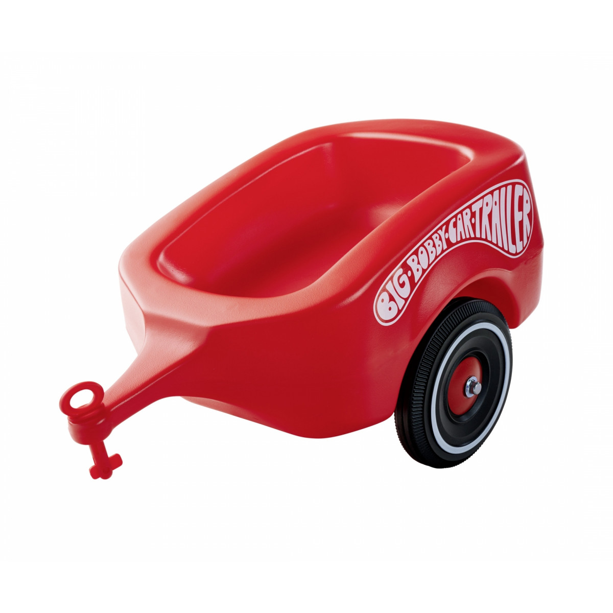 Bobby-Car Trailer rosso nero