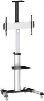 STAFFA TV/MONITOR 37/70PAVIMENTO MAX50KG RUOTA 90 CARRELLO RUOTE