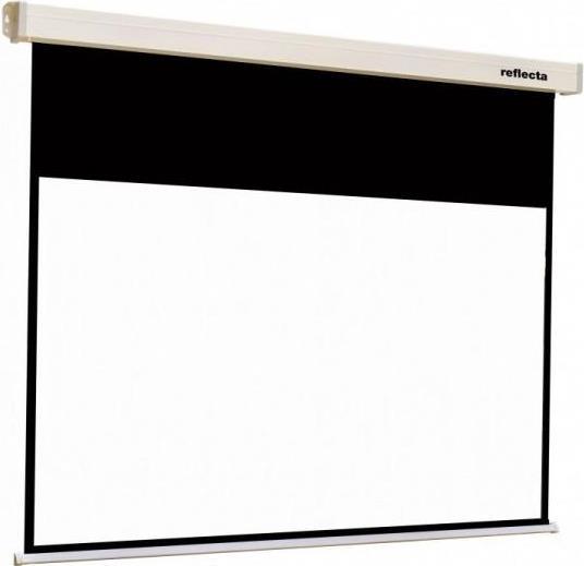 Rollo Crystal -Line Reflata - Canvas - Gruppo soffitto possibile, adatto per il montaggio a parete - 225 cm (88 ") - 16: 9 - Wh