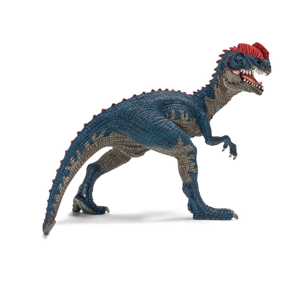 schleich Dinosaurs 14567 action figure giocattolo (SCHLEICH Dinosaurs Dilophosaurus Toy Figure 4 to 12 Years Multi-colour 14567)