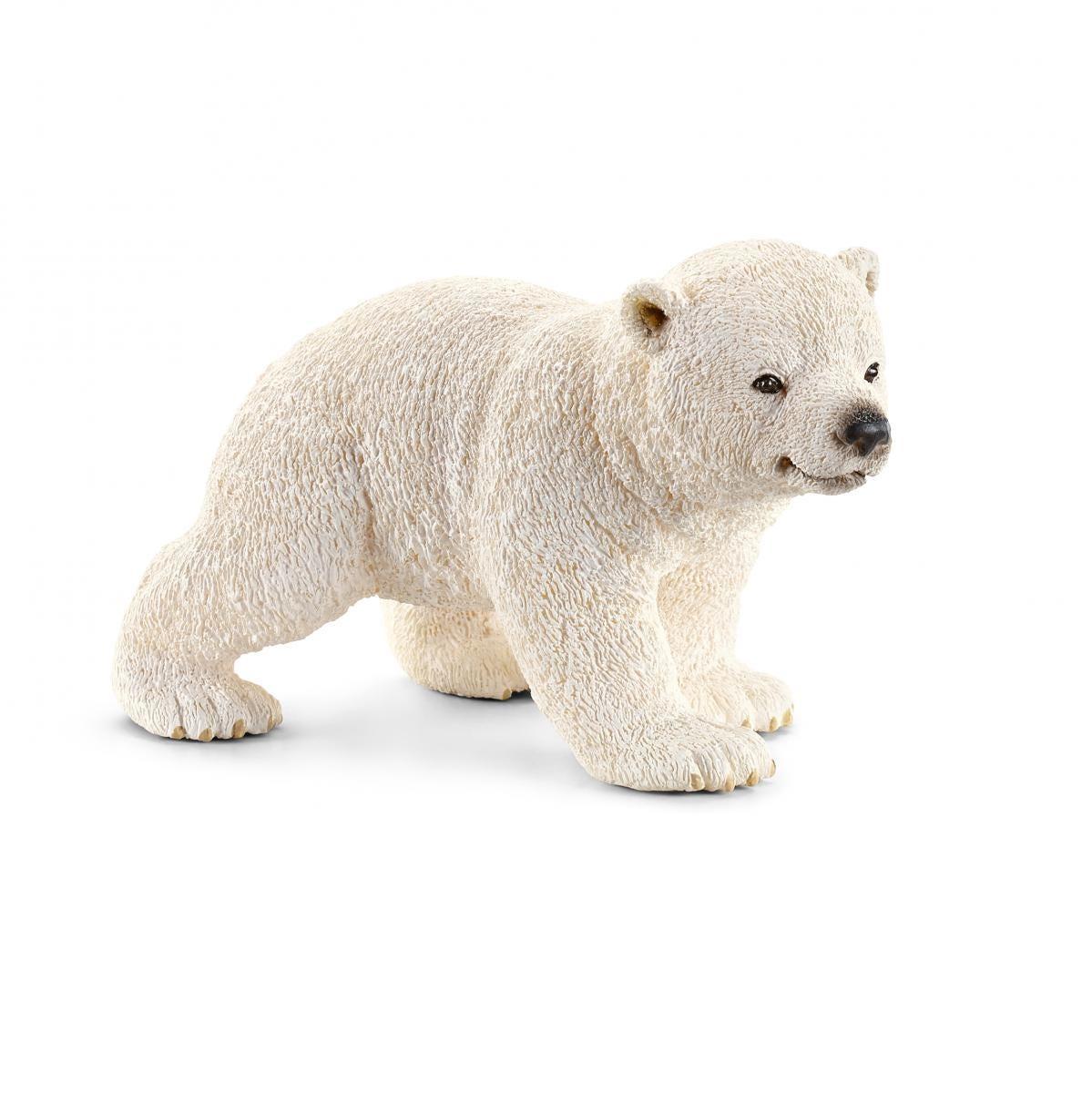 schleich WILD LIFE 14708 action figure giocattolo (SCHLEICH Wild Life Polar Bear Cub Walking Toy Figure 3 to 8 Years 14708)