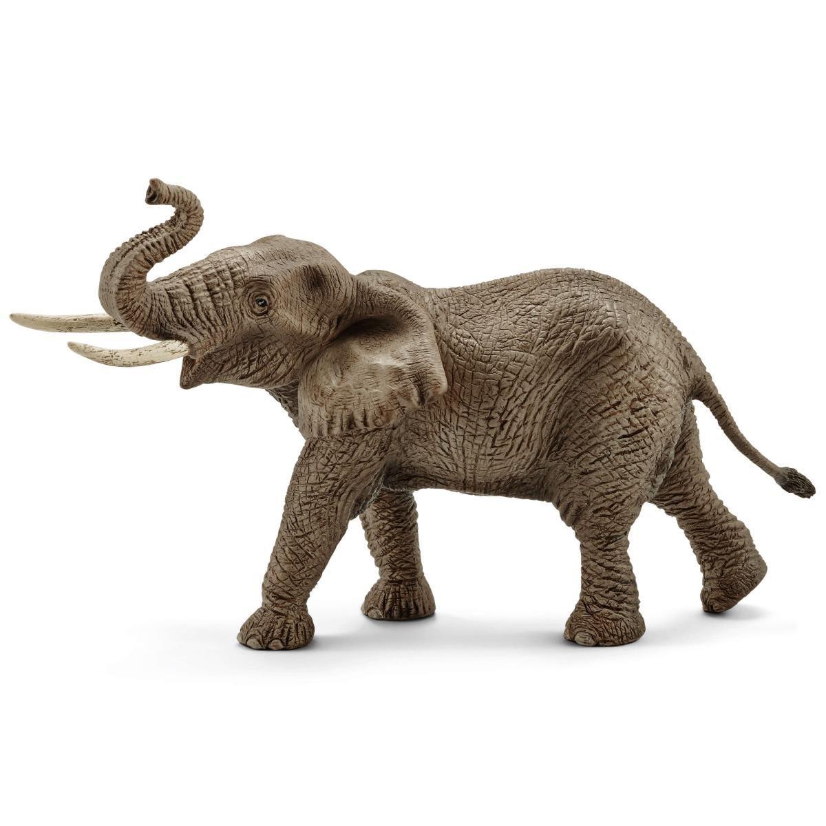 schleich WILD LIFE 14762 action figure giocattolo (SCHLEICH Wild Life Male African Elephant Toy Figure 3 to 8 Years 14762)