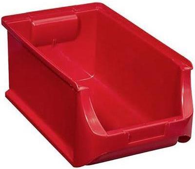Allit 456213 scatola portaoggetti Cestino portaoggetti Rosso rettangolare Polipropilene (PP) (456213)