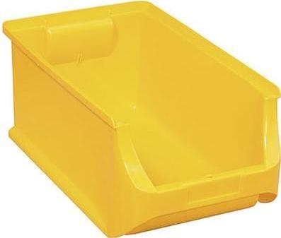 Allit 456214 scatola portaoggetti cestello portaoggetti giallo rettangolare in polipropilene (PP) (456214)