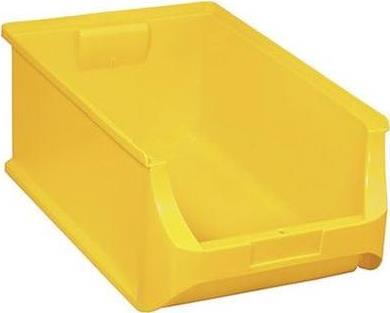 scatola portaoggetti aperta allit ProfiPlus Box 5 in PP giallo misura 5 carico utile 35 kg carico 40 kg impilabile - 1 pezzo (4