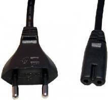 E+P NK 1. Lunghezza del cavo: 1,5 m, connettore connettore: maschio/maschio, connessione 1: CEE7/14, connessione 2: c8 accoppia