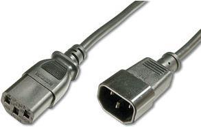 E+P SW 15. Lunghezza del cavo: 2 m, connettore connettore: maschio/femmina, connessione 1: accoppiatore C14, connessione 2: CEE