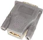 E+P HDMI 6. Connessione 1: HDMI, Connessione 2: DVI, Connessioni di connessione del rivestimento: oro. Colore del prodotto: ner