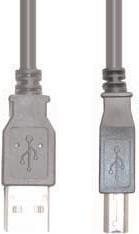 E+P CC 502. Lunghezza del cavo: 1,5 m, Connessione 1: USB A, Connessione 2: USB B, versione USB: 2.0, connettore connettore: ma