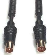 E+P da 307 G. Connessione 1: coassiale, connessione 2: connessioni di connessione coassiale, rivestimento: oro. Lunghezza del c
