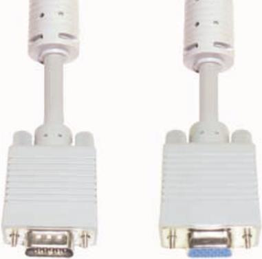 ep CC 261/5 5 m VGA (D-Sub) VGA (D-Sub) Cavo VGA bianco (CC 261/5)