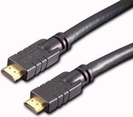 E+P HDMV 401/25 - 25 M - HDMI Tipo A (Standard) - HDMI Tipo A (Standard) - 3D - 0,1 Gbit/S - Black (HDMV 401/25L)