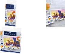 Faber -castell WaterColor Color in Tube, 12 Kartonetui Intensive e Brilliant Colours, di nuovo risolto, - 1 pezzo (169612)