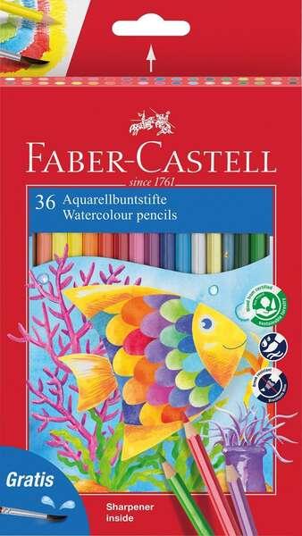 Faber-Castell 114437 matita di grafite 36 pz (Faber-Castell - b?rste og farvet pense)