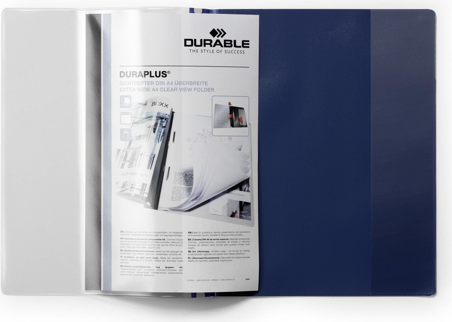 CF25 CARTELLINA DURAPLUS BLU