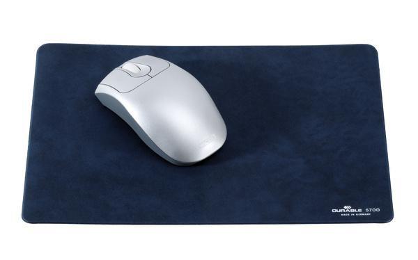 Tappetino per mouse extra piatto 2x300x200mm blu scuro/rettangolare/antiscivolo