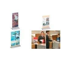 Supporto da tavolo DUREVOLE Presentatore da scrivania 1/3 DIN A4