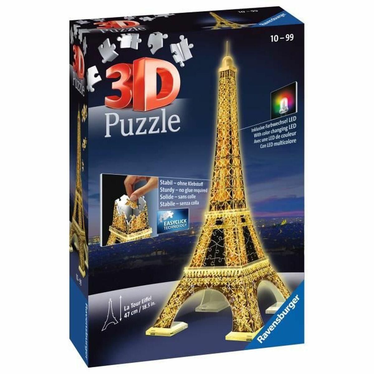 Ravensburger Eiffelturm bei Nacht Puzzle 3D 216 pz