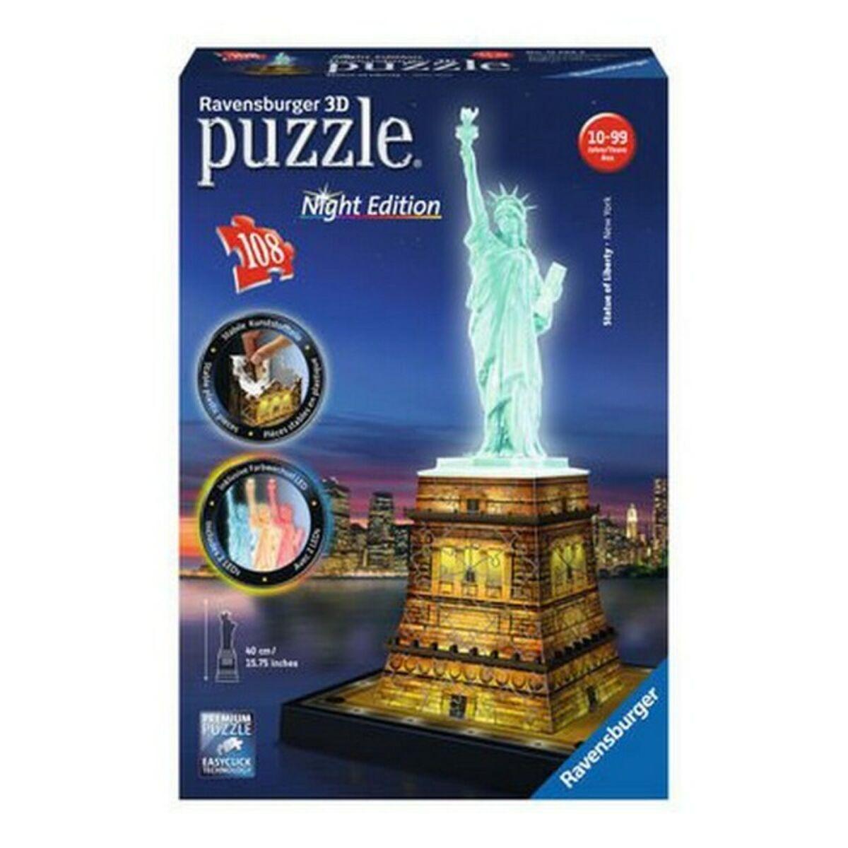 Ravensburger Statua della Libertà di notte