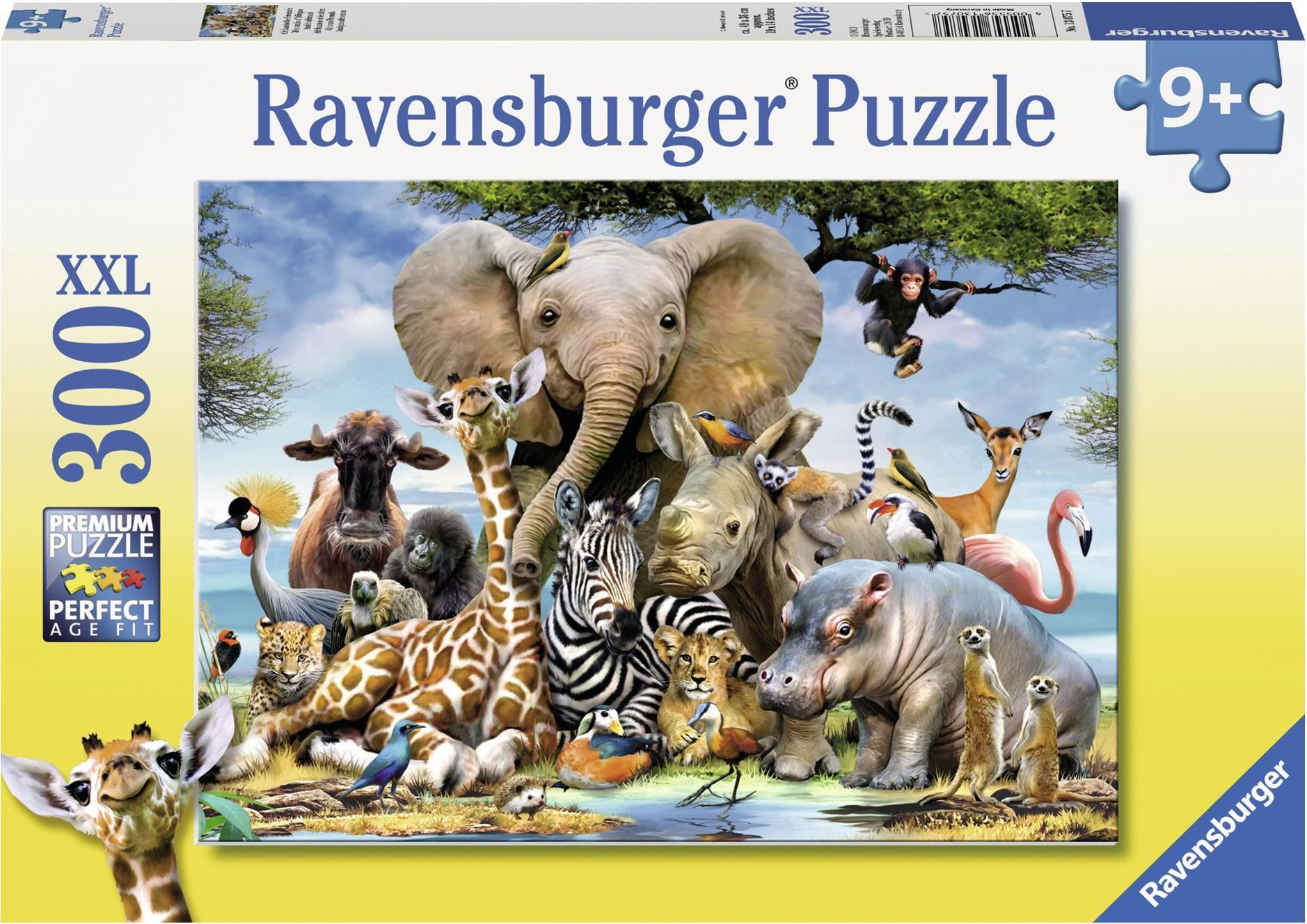 Ravensburger African Friends Puzzle 300 pz Animali