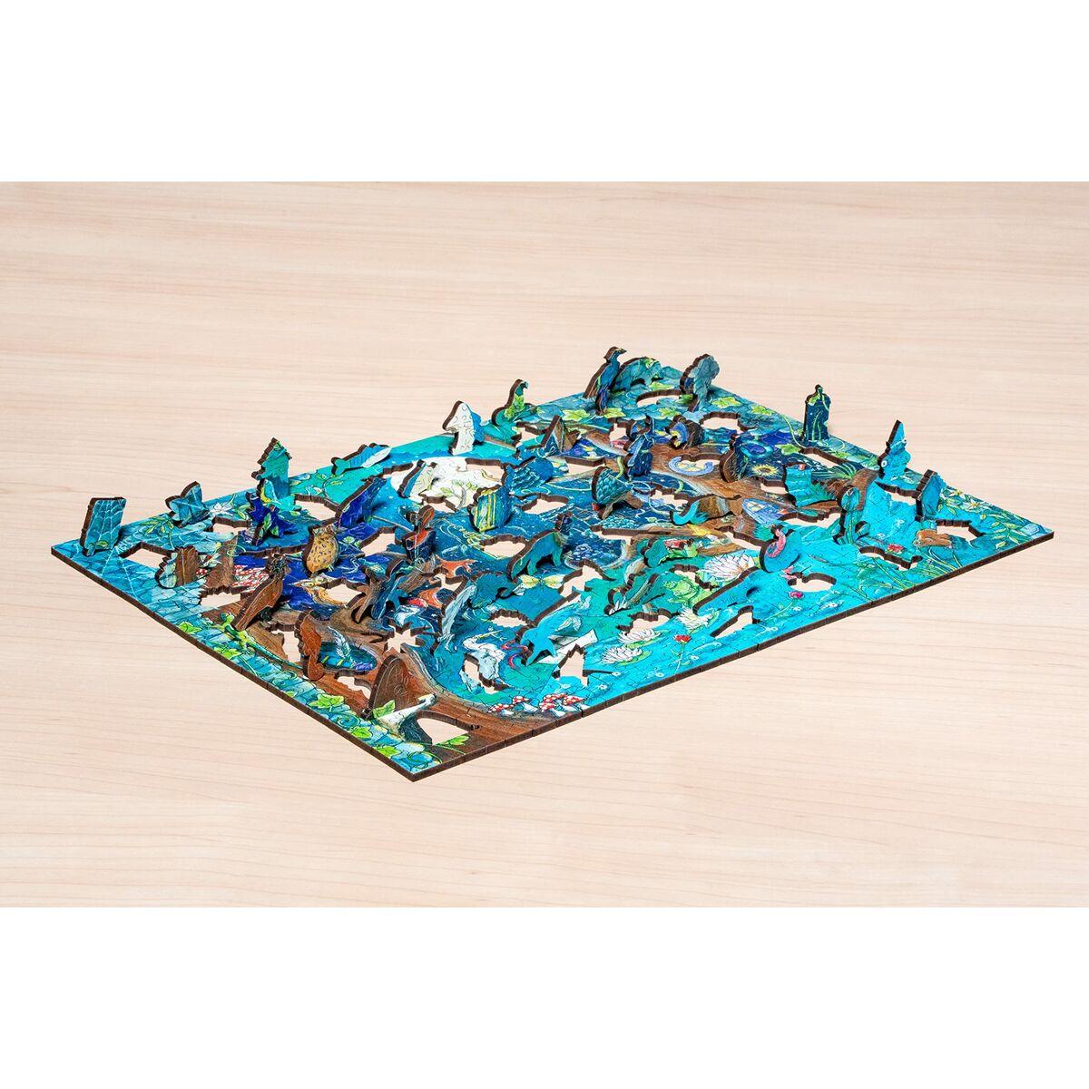 Puzzle Ravensburger 17516 Fantasy Forest Legno 500 Pezzi