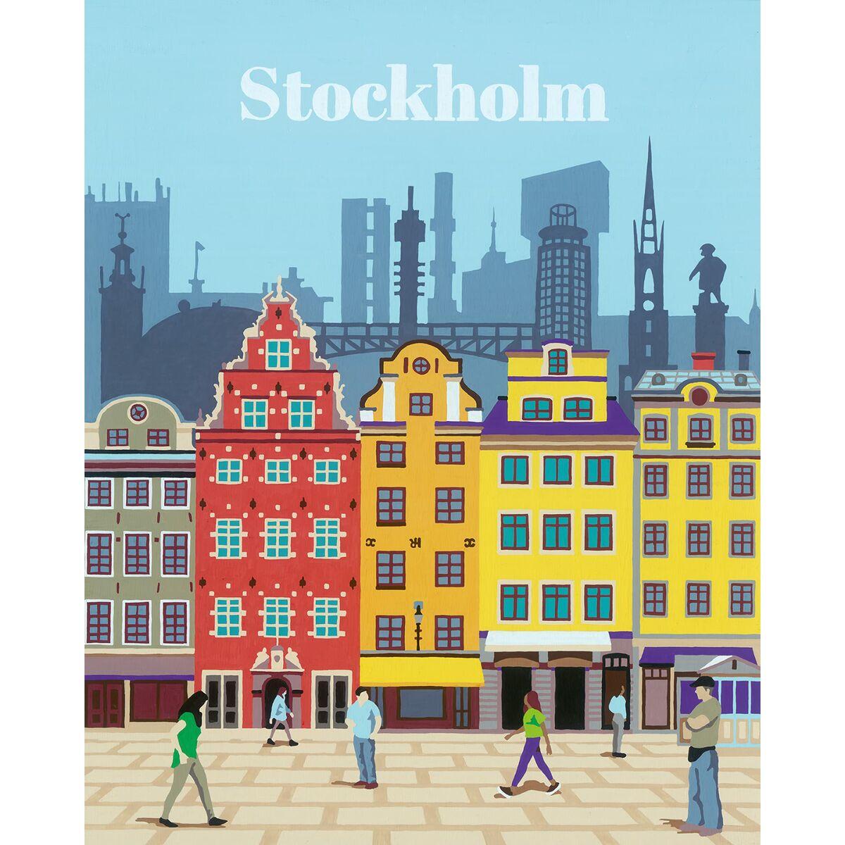 Set Pittura per Numeri Ravensburger Stockholm