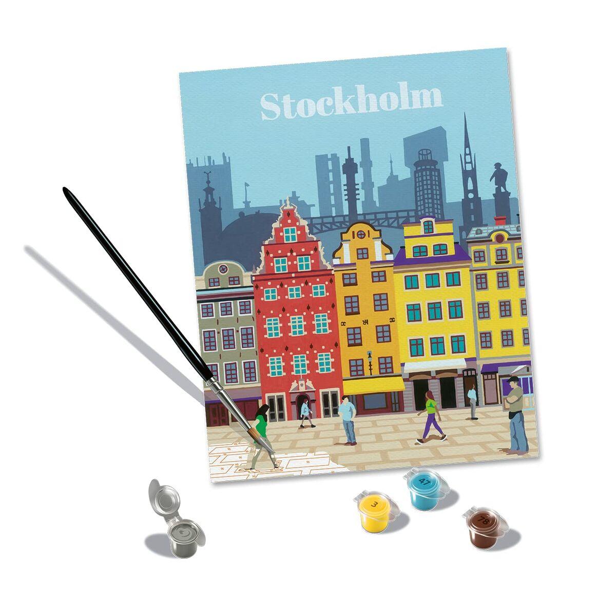 Set Pittura per Numeri Ravensburger Stockholm