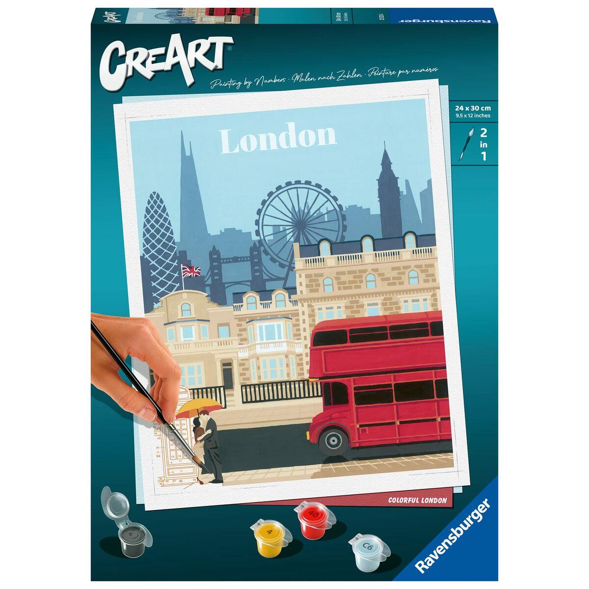 Set Pittura per Numeri Ravensburger London