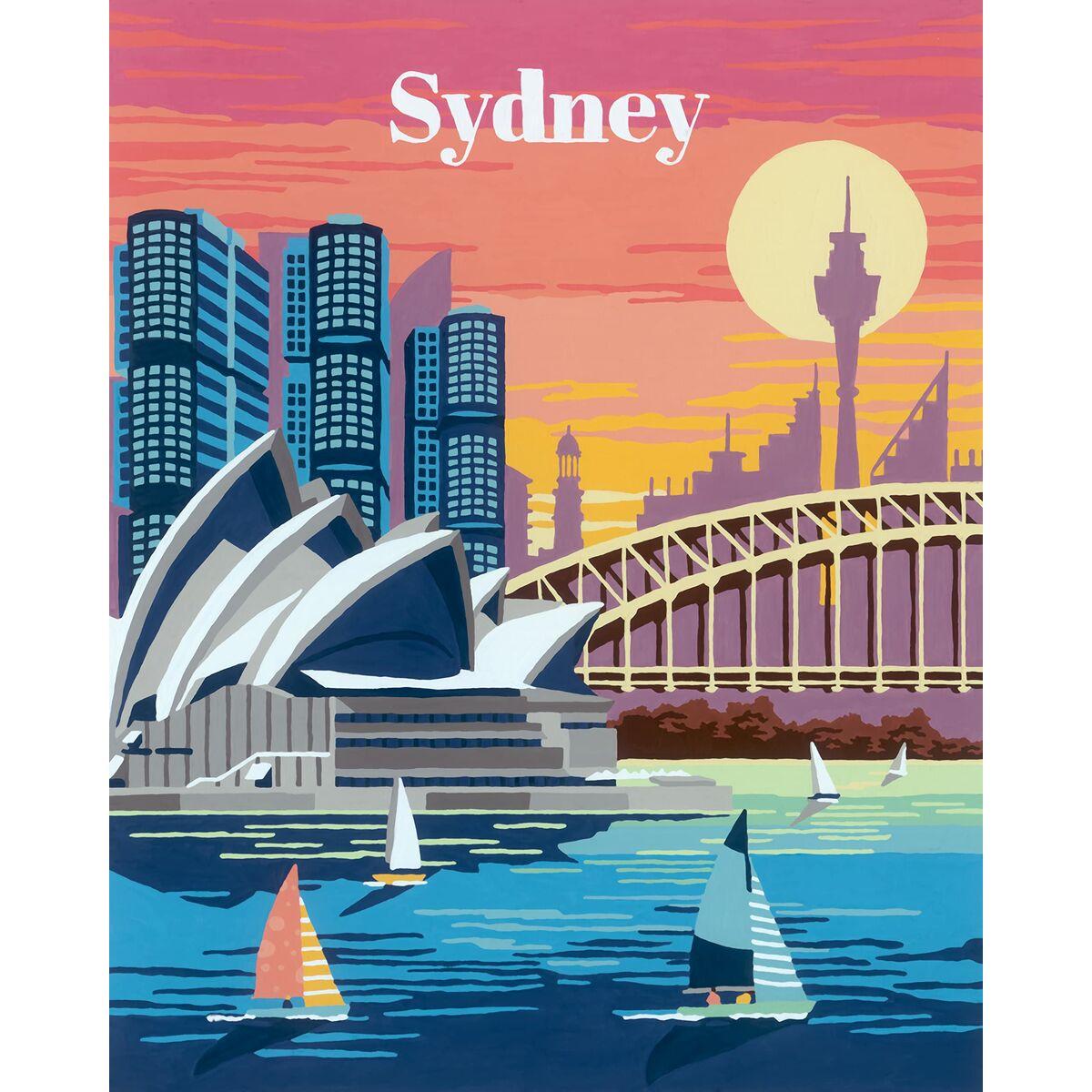 Set Pittura per Numeri Ravensburger Sydney