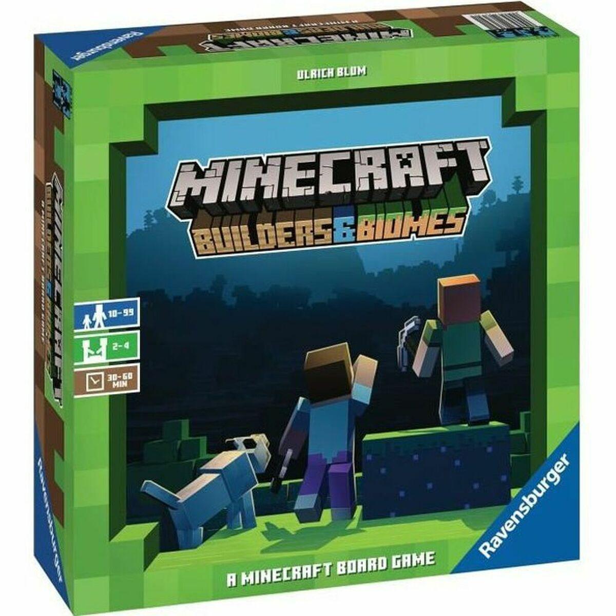 Ravensburger Minecraft Builders & Biomes Gioco da tavolo Con tessere