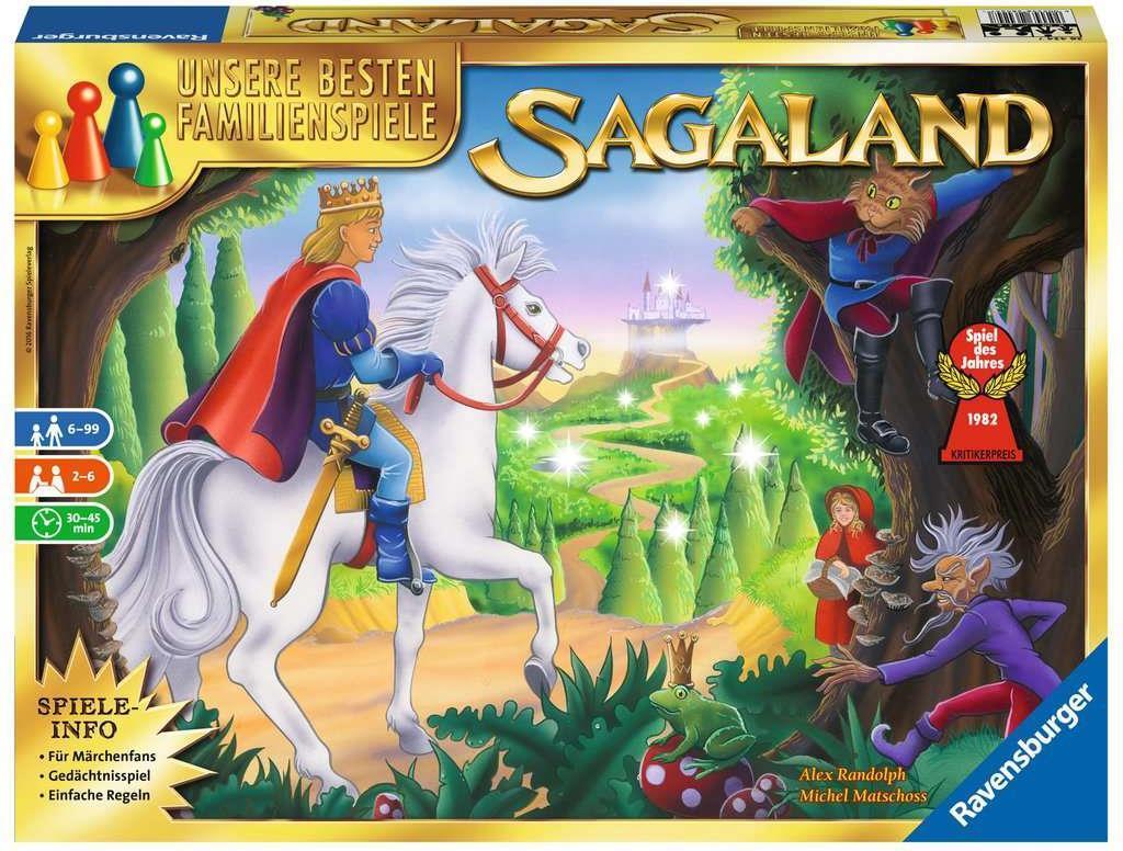 Ravvensburger Sagaland Brett Game Travel/Adventure (26424)