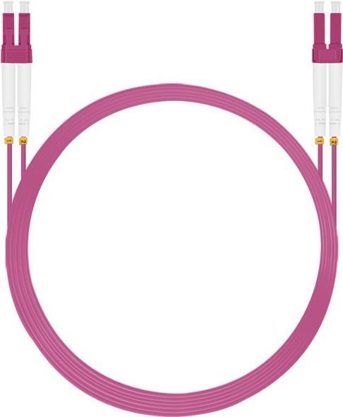 HELOS - Cavo patch - LC Multi -Mode (M) a LC Multi -MODE (M) - 1,5 M - Fibra di vetro - Duplex - 50/125 Micrometro - OM4 - Erik