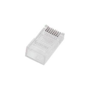 Spina modulare Helos 8P8C, RJ45, confezione da 100