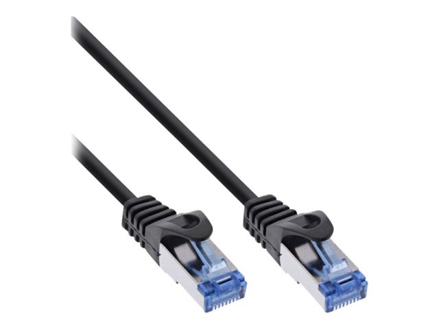 Cavo patch da esterno Helos S/FTP Cat 6a nero 1,0 m