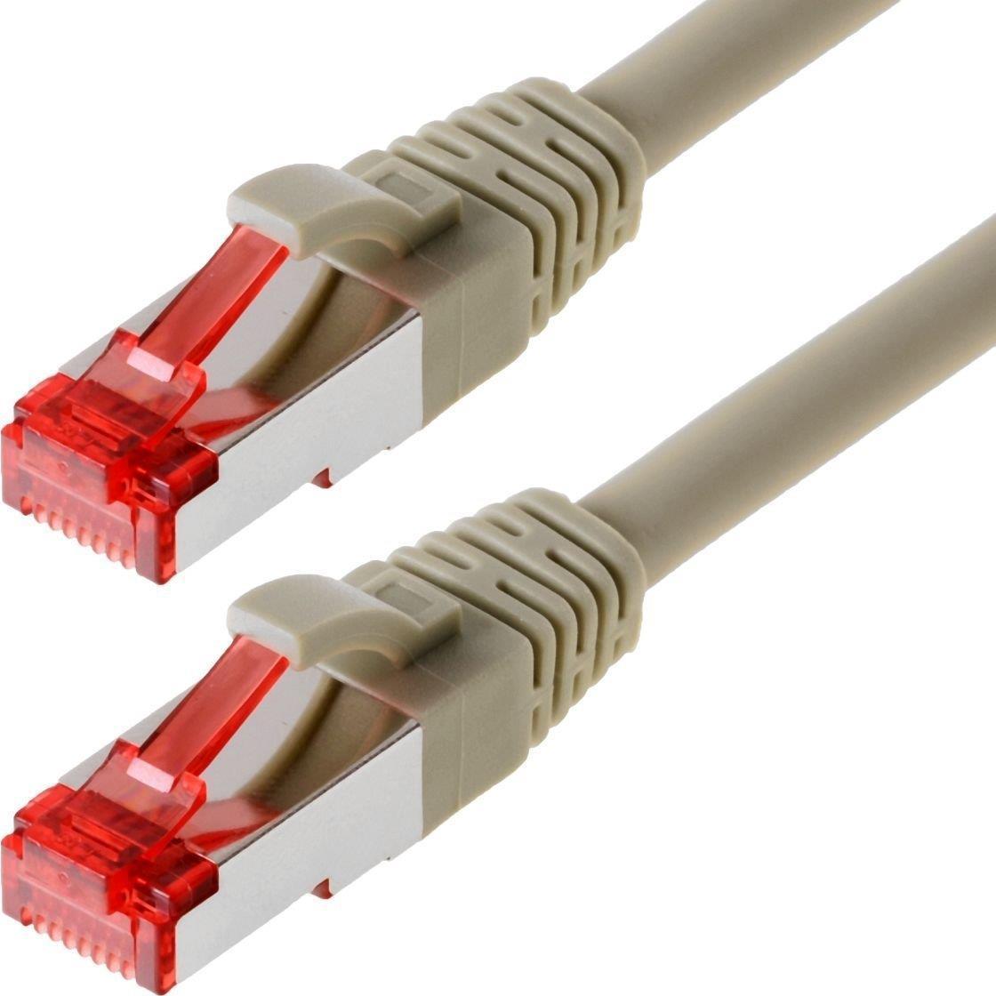 Cavo patch Helos SF/UTP Cat 5e grigio 3,0 m