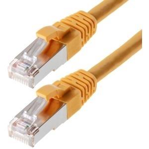 Cavo patch Helos S/FTP Cat 6 giallo 3,0 m