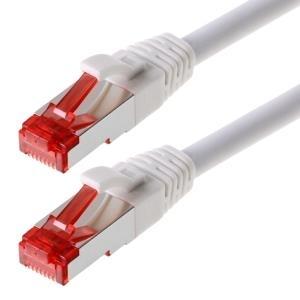Cavo patch Helos S/FTP Cat 6 bianco 20,0 m