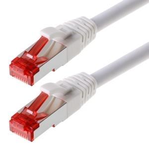 Cavo patch Helos S/FTP Cat 6 bianco 30,0 m