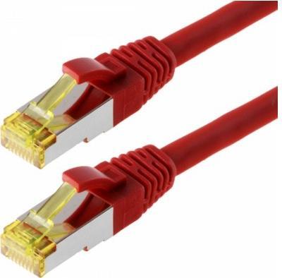 Cavo patch Helos S/FTP Cat 6a rosso 1,5 m