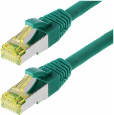 Cavo patch Helos S/FTP Cat 6a verde 1,5 m