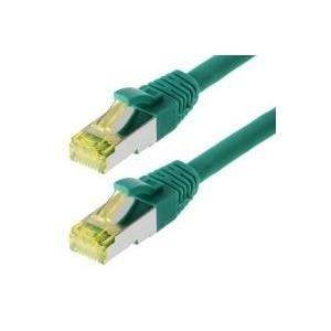 Cavo patch Helos S/FTP Cat 6a verde 2,0 m