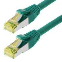 Cavo patch Helos S/FTP Cat 6a verde 7,5 m