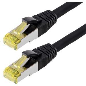 Cavo patch Helos S/FTP Cat 6a nero 10,0 m