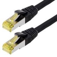 Cavo patch Helos S/FTP Cat 6a nero 20,0 m