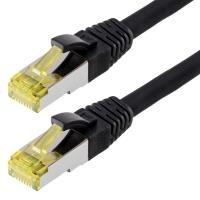 Cavo patch Helos S/FTP Cat 6a nero 30,0 m