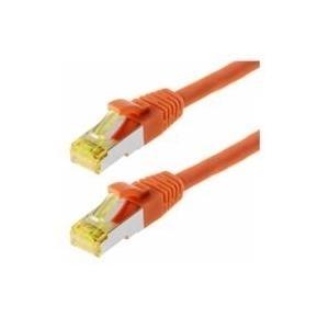 Cavo patch Helos S/FTP Cat 6a arancione 2,0 m