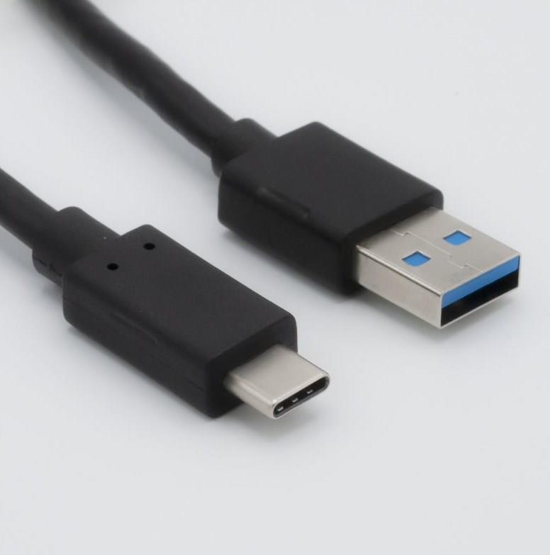 Cavo di ricarica/dati Helos USB Type-C a USB 3.2, 1 m, nero