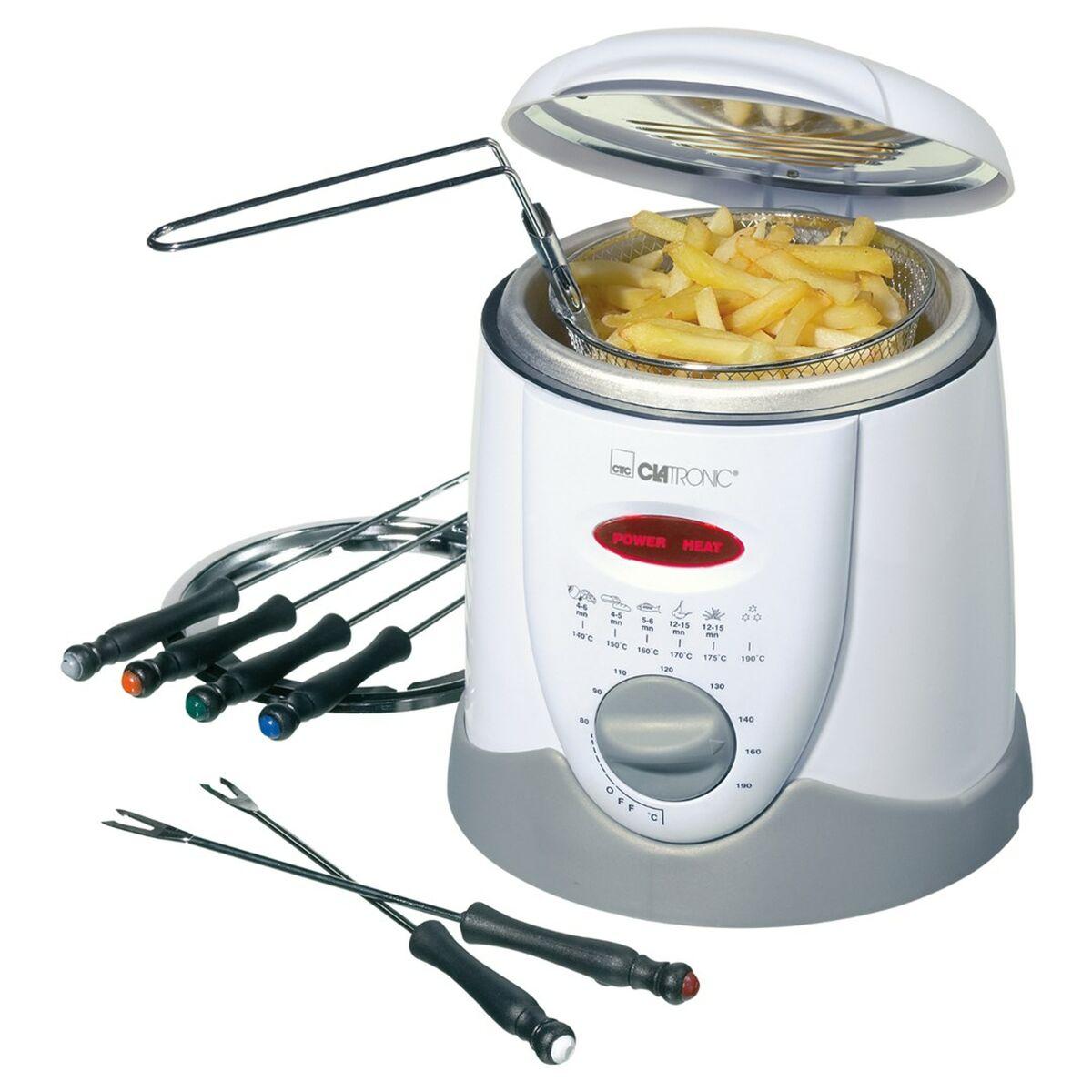 Friggitrice per fonduta Clatronic FFR 2916 (bianca)