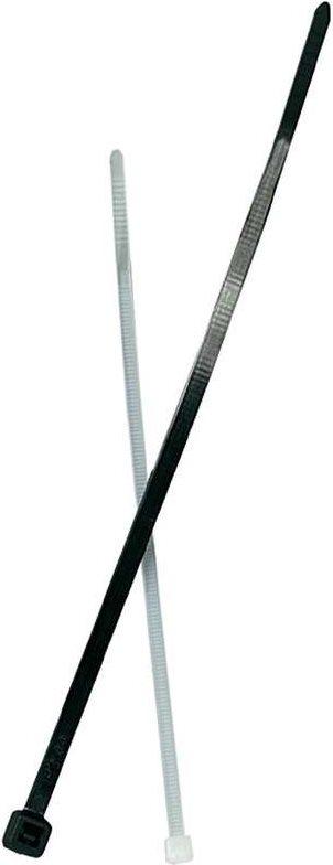 Fischer BN 48 x 350 fascette per cavi a scala fascette in nylon trasparente 100 pezzi (37653)